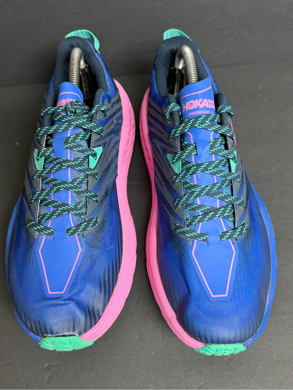 Hoka One One  Speedgoat 4 Vibram Women's Trail Running Sneaker Shoes Size 10.5